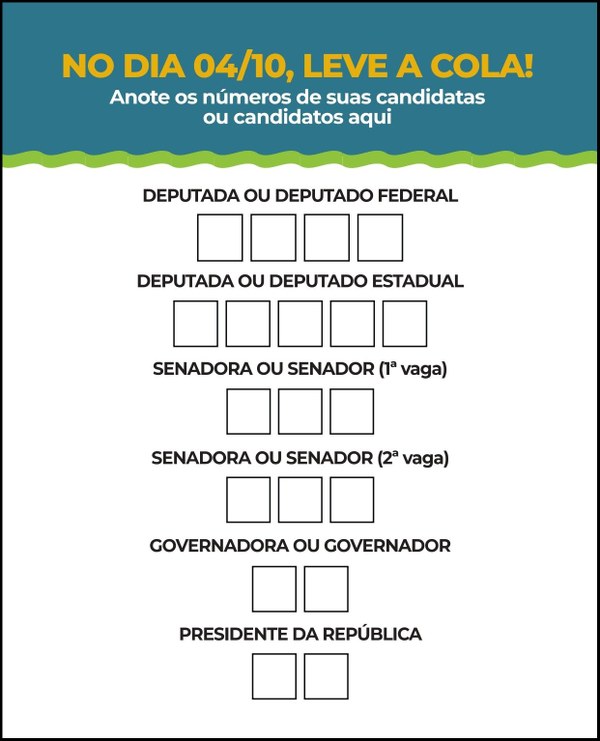 Como votar nas Eleições 2026: horário, ordem, colinha e justificativa 